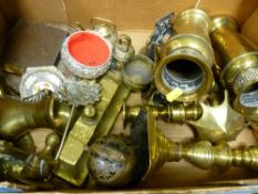 Parcel of mixed brassware