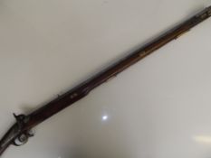 Mid 19th century military pattern percussion rifle