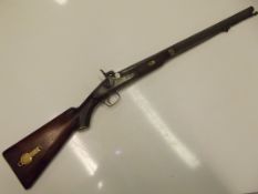 Mid 19th century sporting percussion carbine