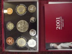 2001 United Kingdom Proof set