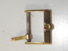 18ct gold omega wristwatch buckle, stamped 750