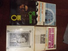 Collection of six Roy Orbison's LP's. All signed i