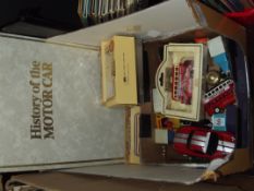 Various collectable model cars together with a rel