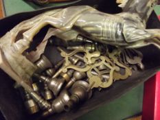 Box of Brass Ware
