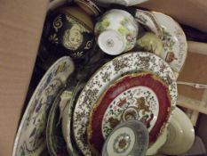 A Large Box of Ceramics and others