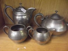Pewter Tea and Coffee Set