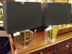Pair of Modern Table Lamps