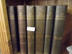 Collection of 5 1940's Law Reports