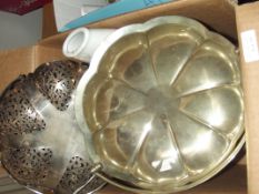 Various items to include two decanters and two ear