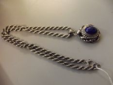Silver Chain and Pendant