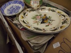 Large Box of China Plates