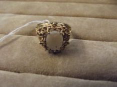 9ct Gold Opal Ring