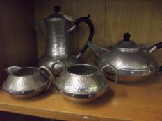 Pewter Tea and Coffee Set