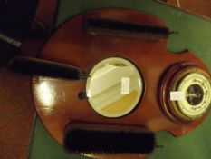 Hall Barometer and Brush Set