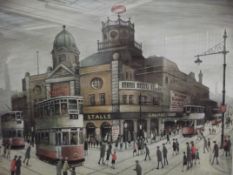 Framed print, after Arthur Delaney 'The Ardwick Em