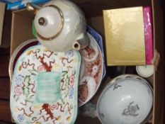 Various ceramics to include a Sadler lustre teapot