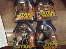 4 Star Wars Figures