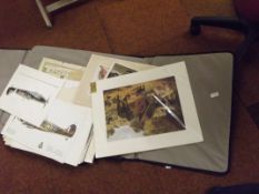 Document Case with Prints