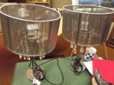 Pair of Modern Table Lamps