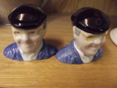 Lorna Bailey Salt and Pepper of Fred Dibnah