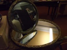 Wall Mirror together with a Dressing Table Mirror