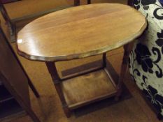 Golden Oak Side Table