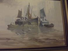 Oil on canvas signed Terry Burke