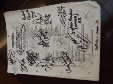 Emmerdale episode 5727 and 5728 rehearsal script,