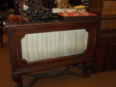 Reconstructed mahogany bedding box