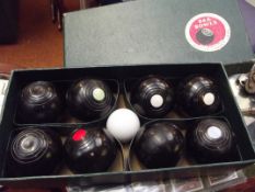 Set of vintage carpet bowls