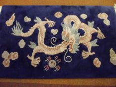Oriental style floor rug