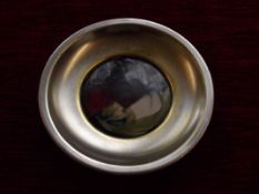 Silver Oriental dish