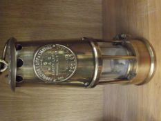 Brass miners lamp