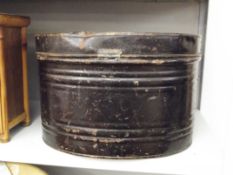 Tin hat case