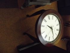 Clock wine table, working