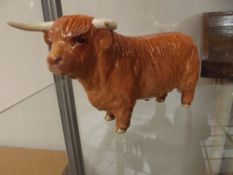 Beswick Highland, bull