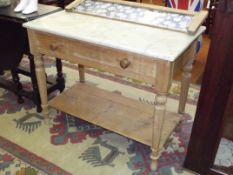 Pine Victorian wash stand