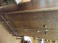 Arts and crafts style wardrobe