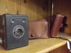 2 vintage cameras