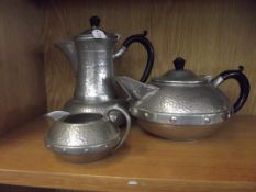 Pewter 3 piece set