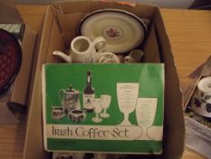Box to include part tea service and others