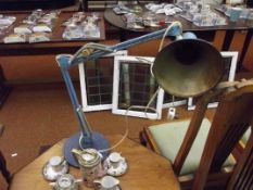 Angle poise lamp