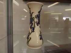 Moorcroft vase, Bluebell Harmony