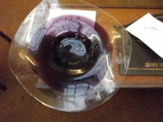 Large Murano glass bowl