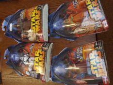 4 Star Wars figures