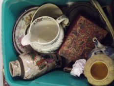 Mixed Oriental ceramics and others