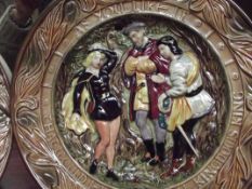 Beswick plaque, As you like it