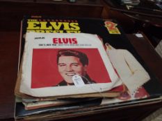 Collection of Elvis LP's and others