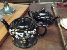Two teapots