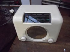 Vintage Bakelite radio
